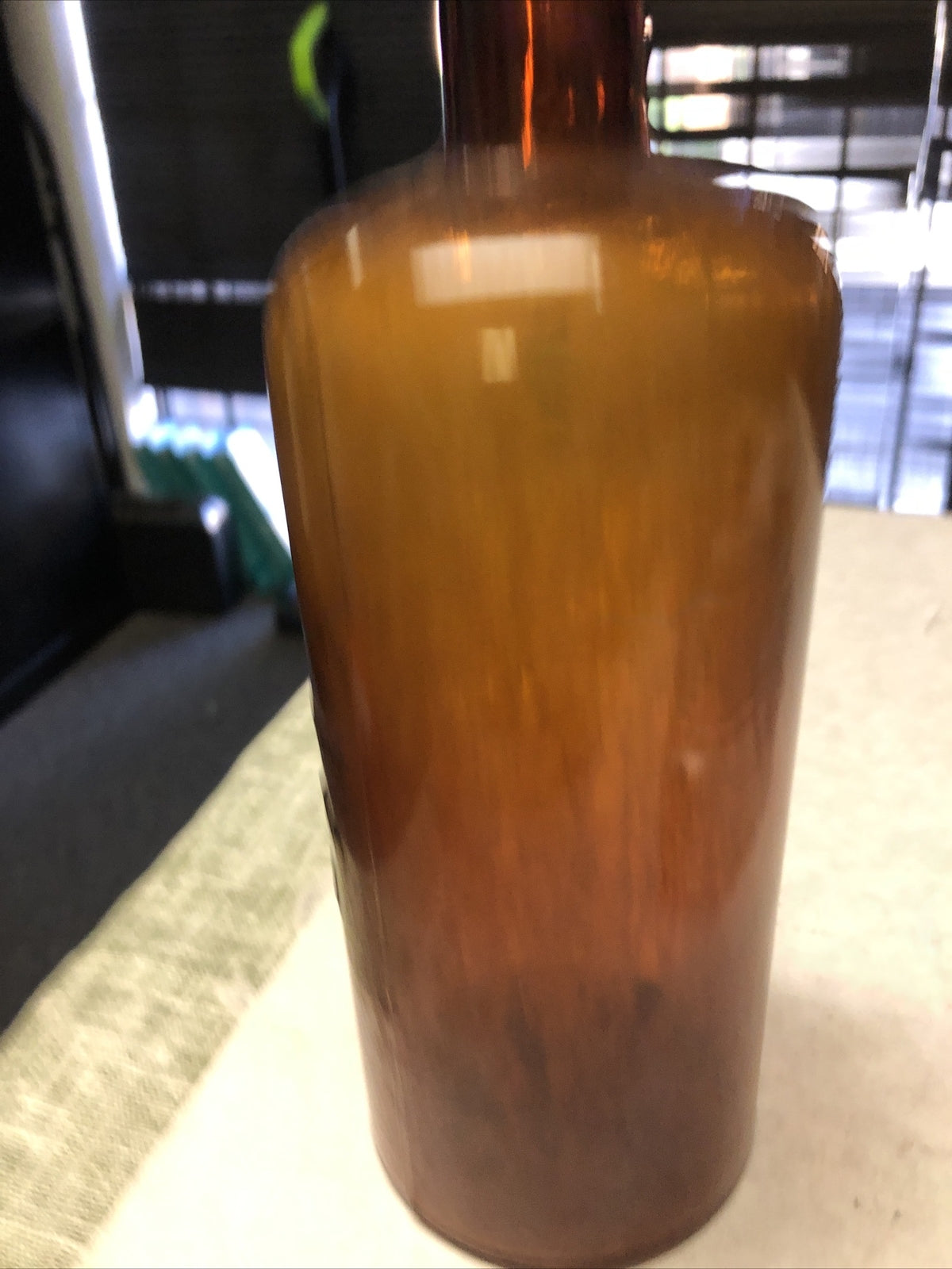 ANTIQUE LIQUOZONE THE LIQUID OZONE CO. CHICAGO USA GLASS BOTTLE3