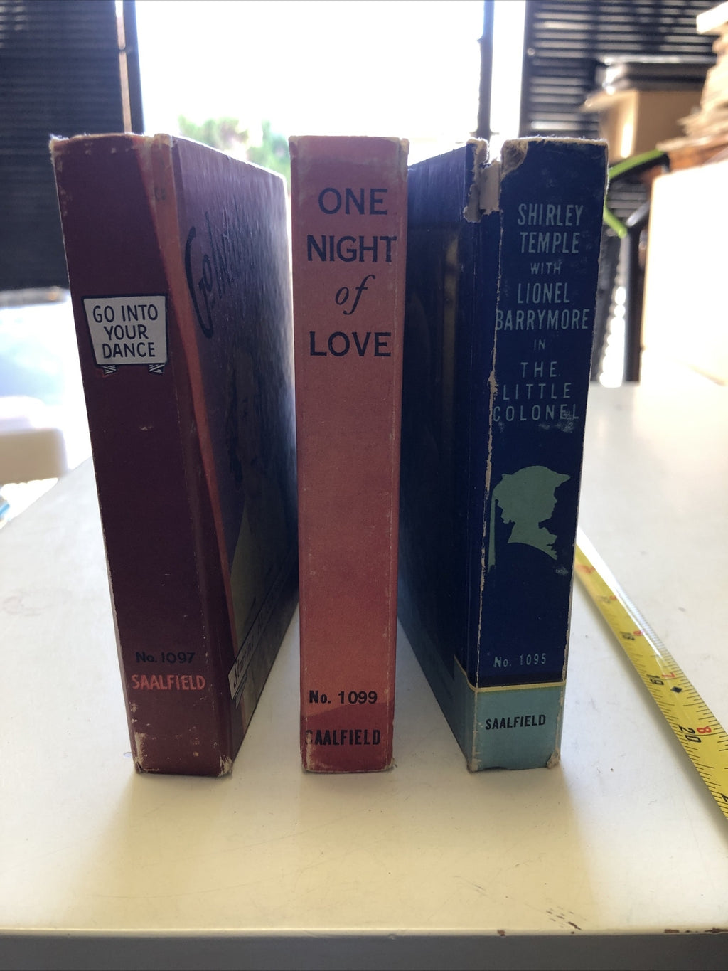 Vintage Storybooks Saalfield lot of 3 Hardcover  1960's Sheryl Temple And More0