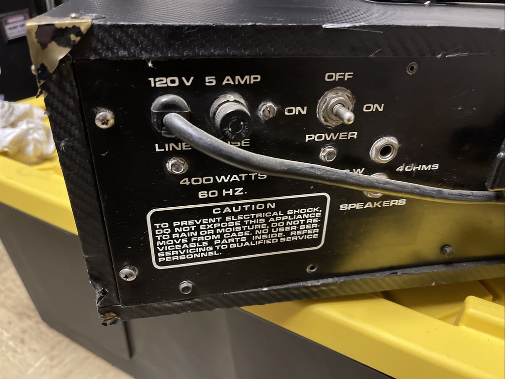Vintage Peavey  Series 260D Amp Head Untested For Parts7