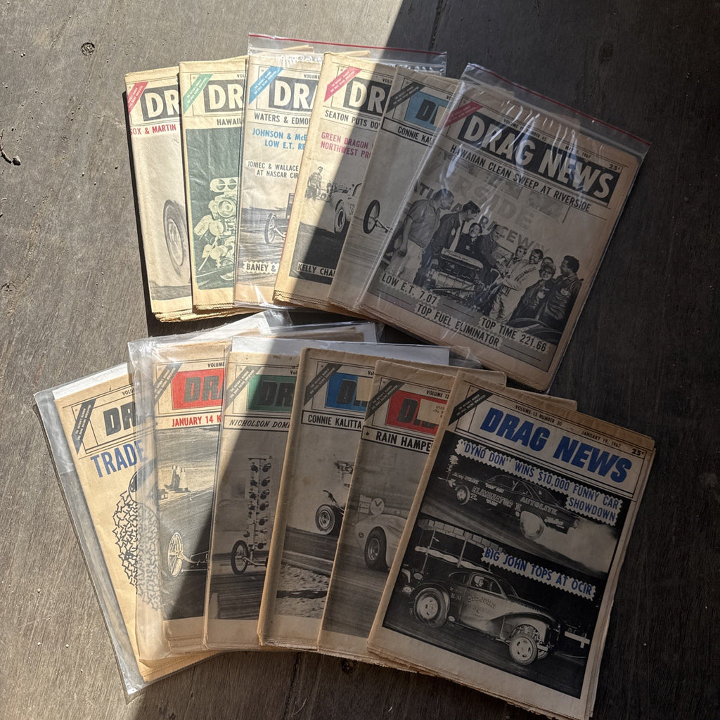 Vintage Drag News Magazine 1967 Volume 12 Drag Racing NHRA Don Garlits Lot0
