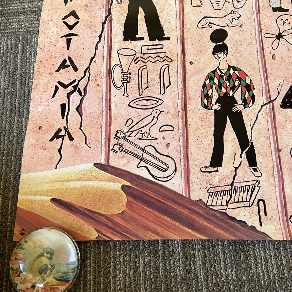 The B-52’s Mesopotamia 1982 Warner Bros Promo Poster Original Vintage #194
