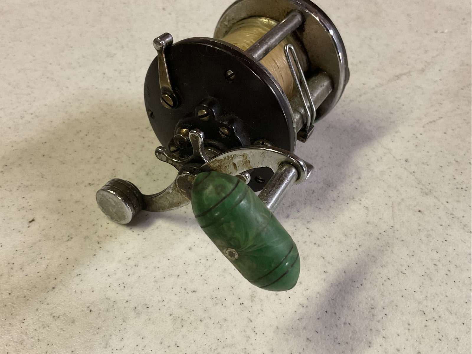 Vintage Penn Peerless No. 9 Fishing Reel - Made in USA5