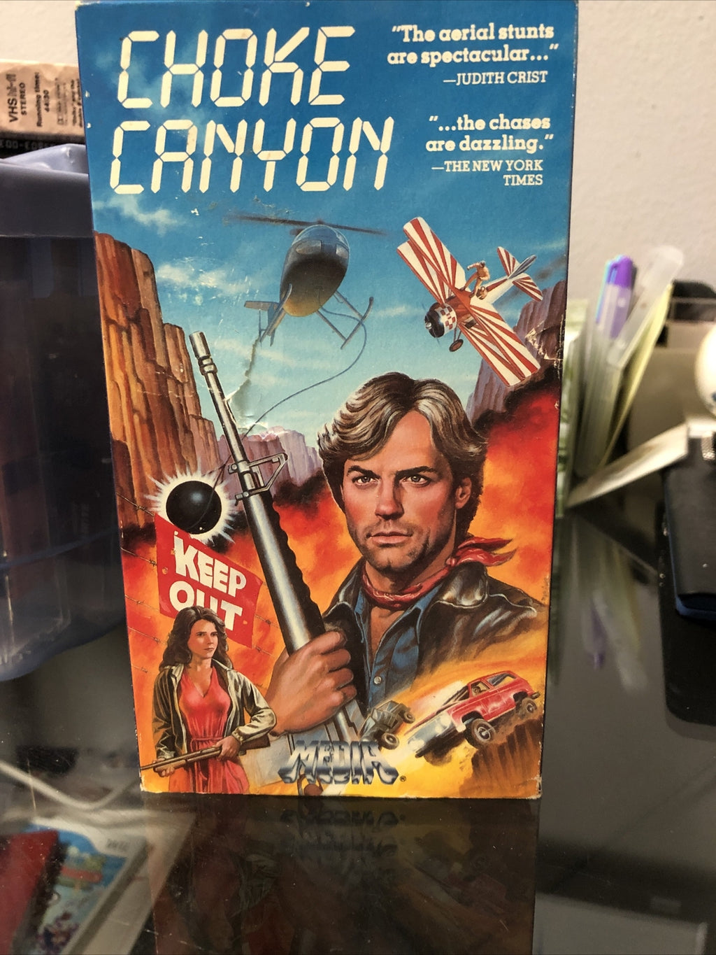 Cult Classic Choke Canyon (VHS, 1987) Stephen Collins Bo Svenson0