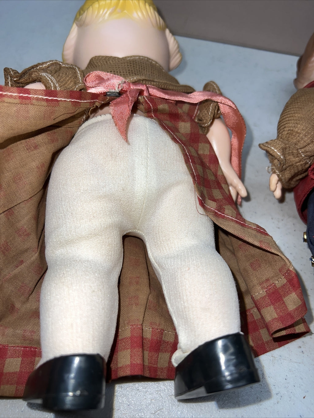 Vintage Pair Of Campbell’s Soup Dolls Boy And Girl Rare !3