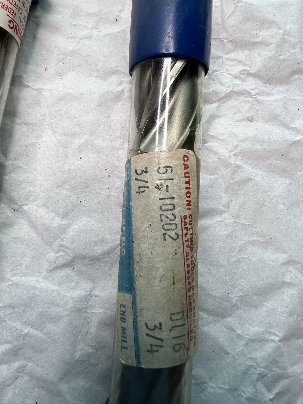 Lot of 7 HSS End Mills – Mixed Brands & Sizes – 3/8" to 3/4"5