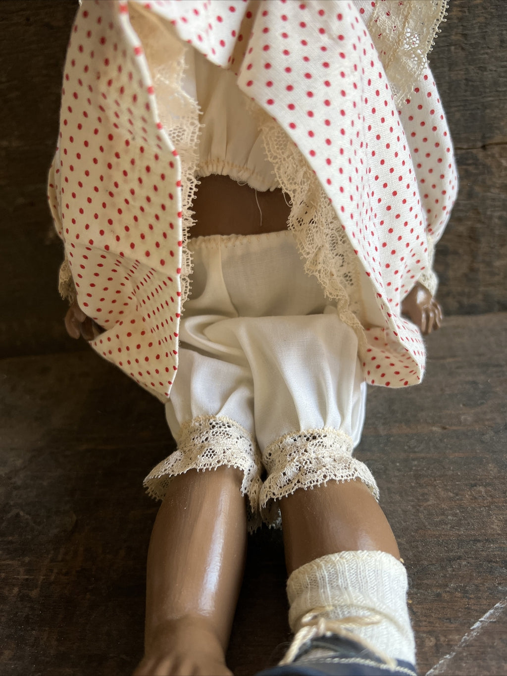 Vintage German 13” Kestner Repro 165 GOOGLIE EYES Cute Doll2