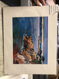 Digital Print From Watercolor Painting By Carol Mead 11x14” (Lover’s Point PG)0