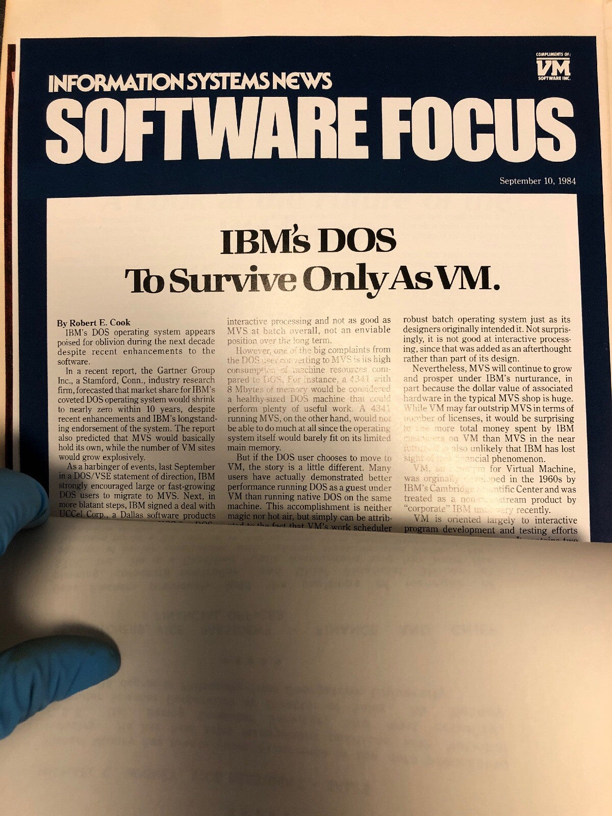 VMSI EXECUTIVE BIOGRAPHIES BROCHURES NEWS VM Software Inc.2