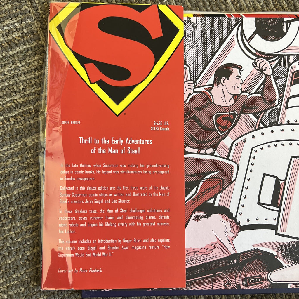 Superman Sunday Classics 1939-1943 strips 1-183 strling publishing, 1994 Book1