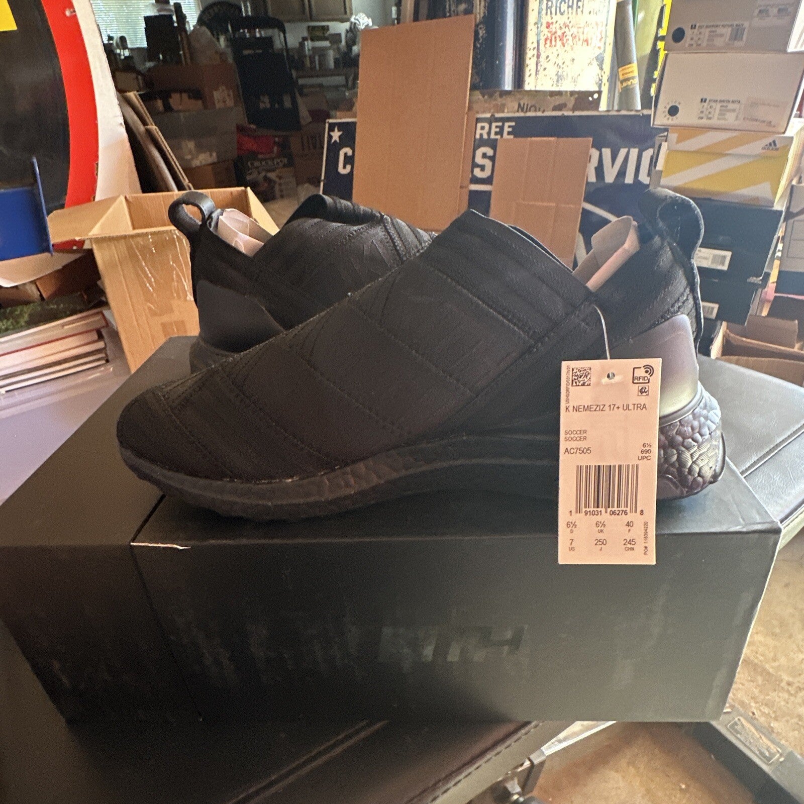 Adidas Kith Nemeziz Tango 17+ 360 Agility UltraBoost NY Cobras  Mens Size 75