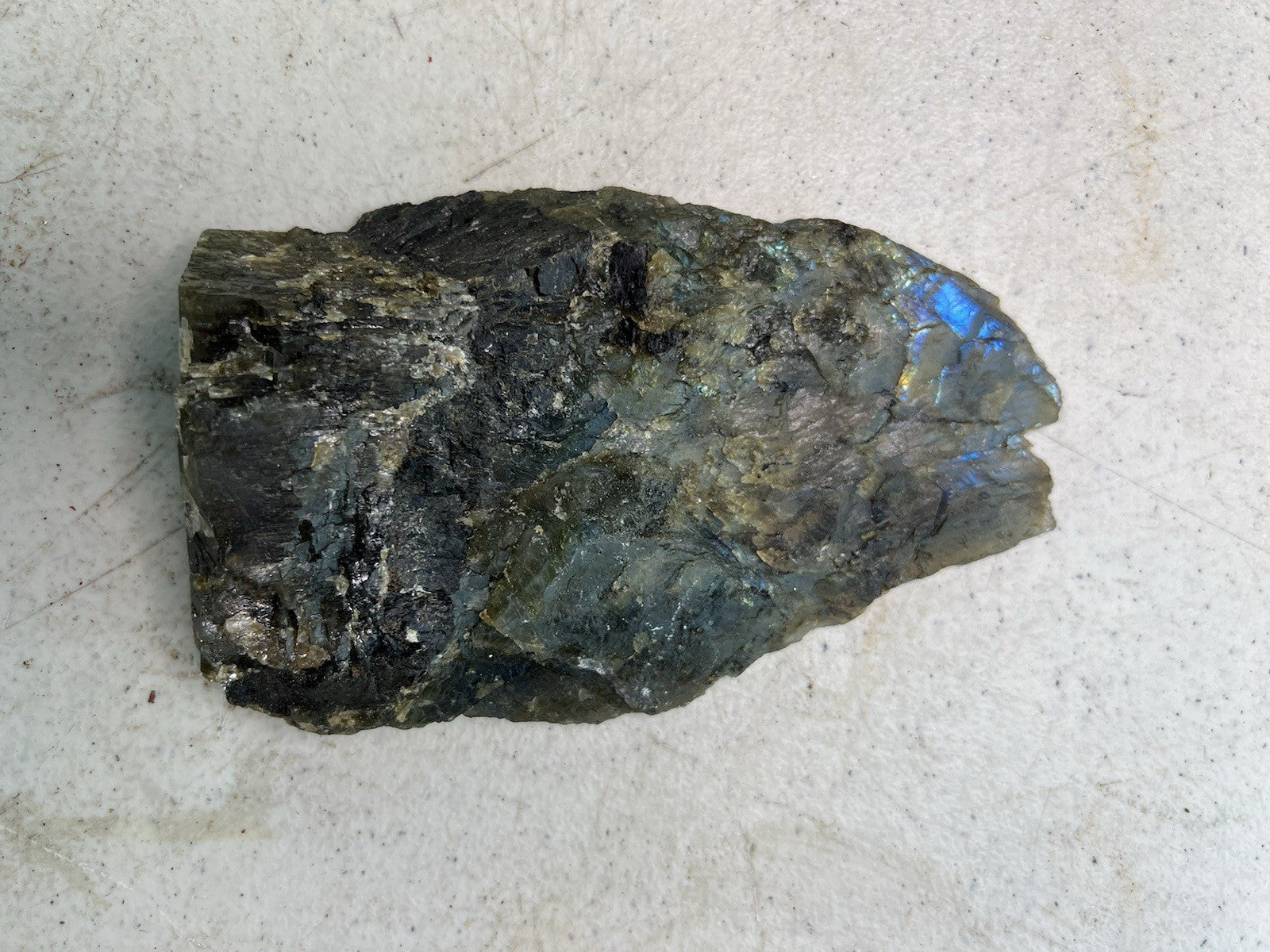 Labradorite Slab Polished Display Piece – Madagascar Origin Iridescence2