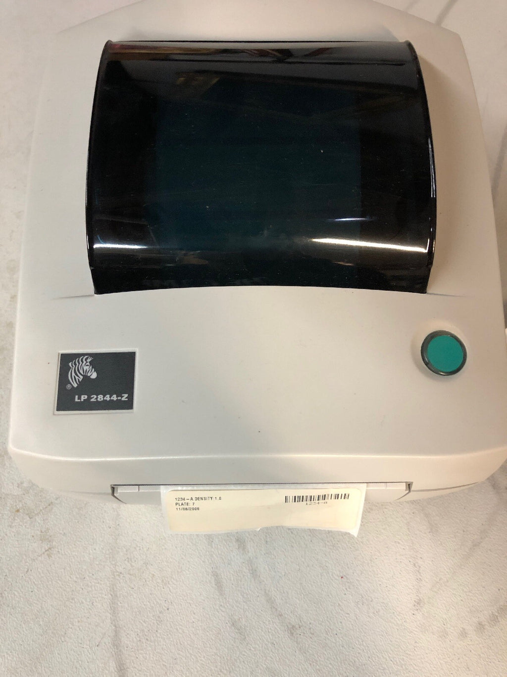 Zebra LP 2844-Z Thermal Label Printer With Automatic Cutter - 284Z-20302-00010