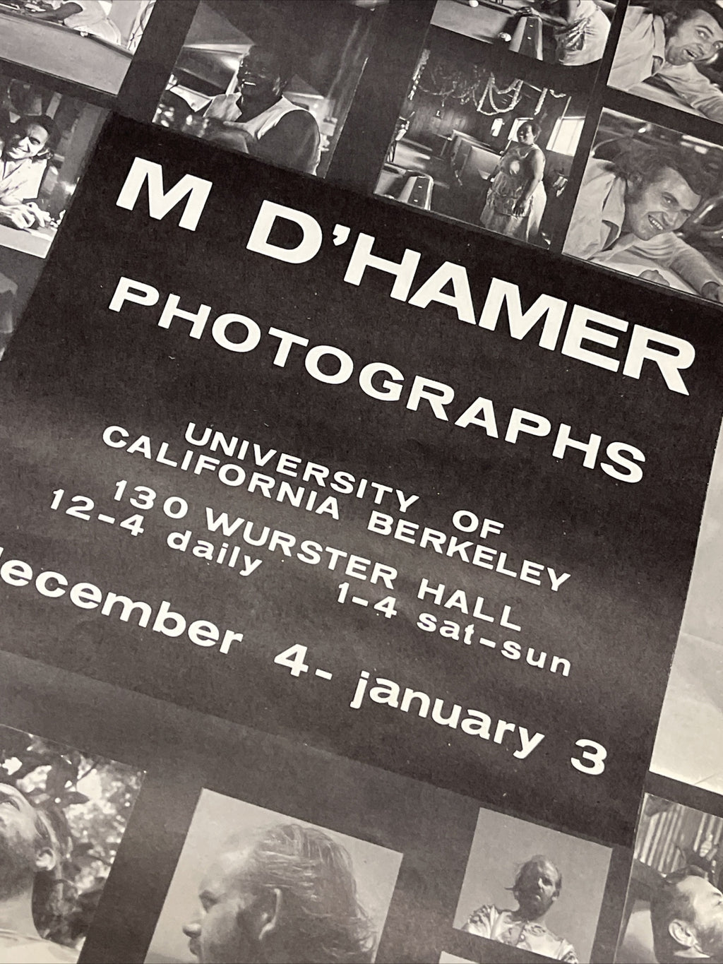 #7 1960s Margaret Penny Dhamer Photographs Poster UC Berkley Voulkos And Others10