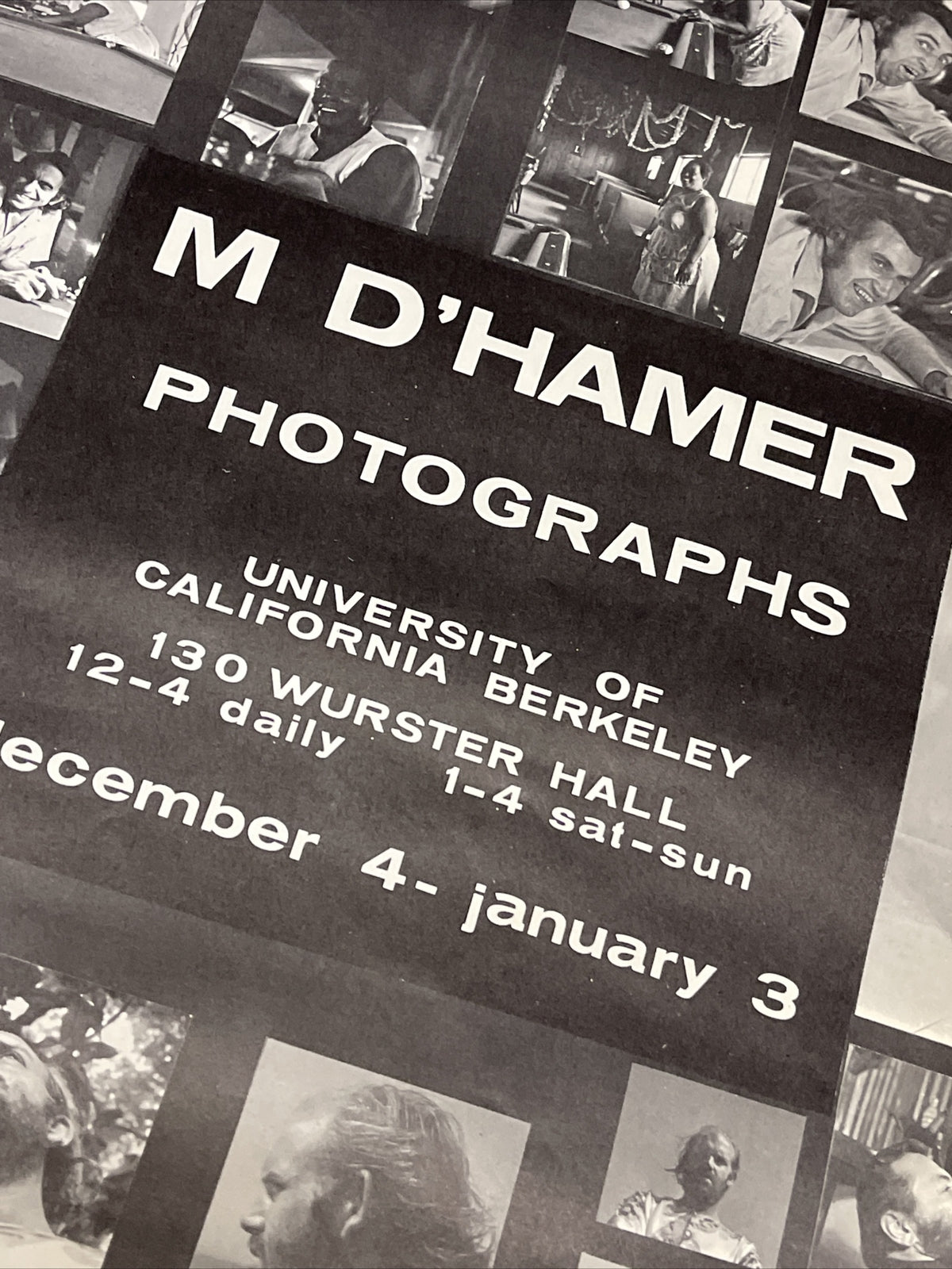 #7 1960s Margaret Penny Dhamer Photographs Poster UC Berkley Voulkos And Others10