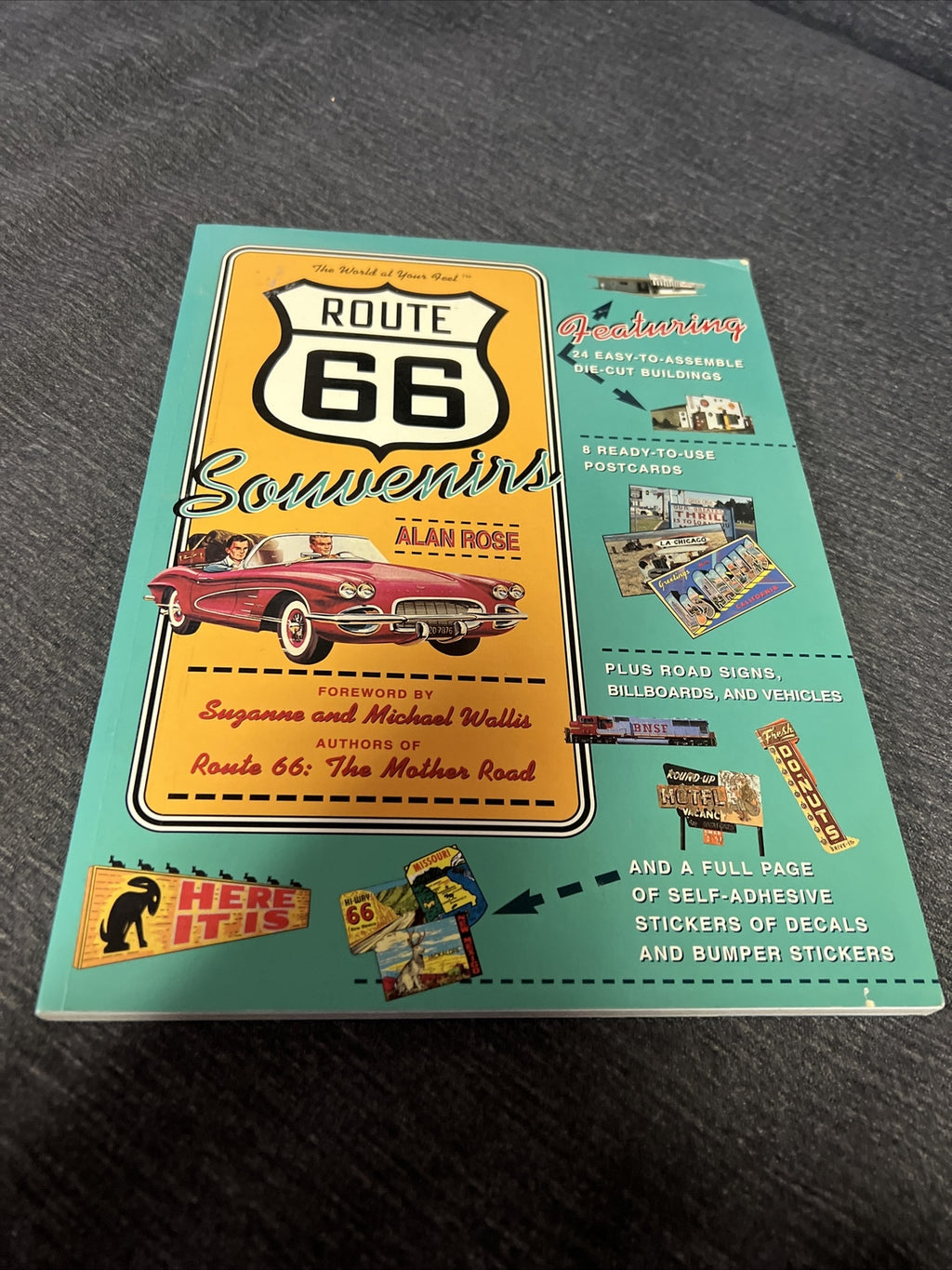 Route 66 Souvenirs by Rose Rose and Alan Rose 1998, Trade Paperback Vintage Book0