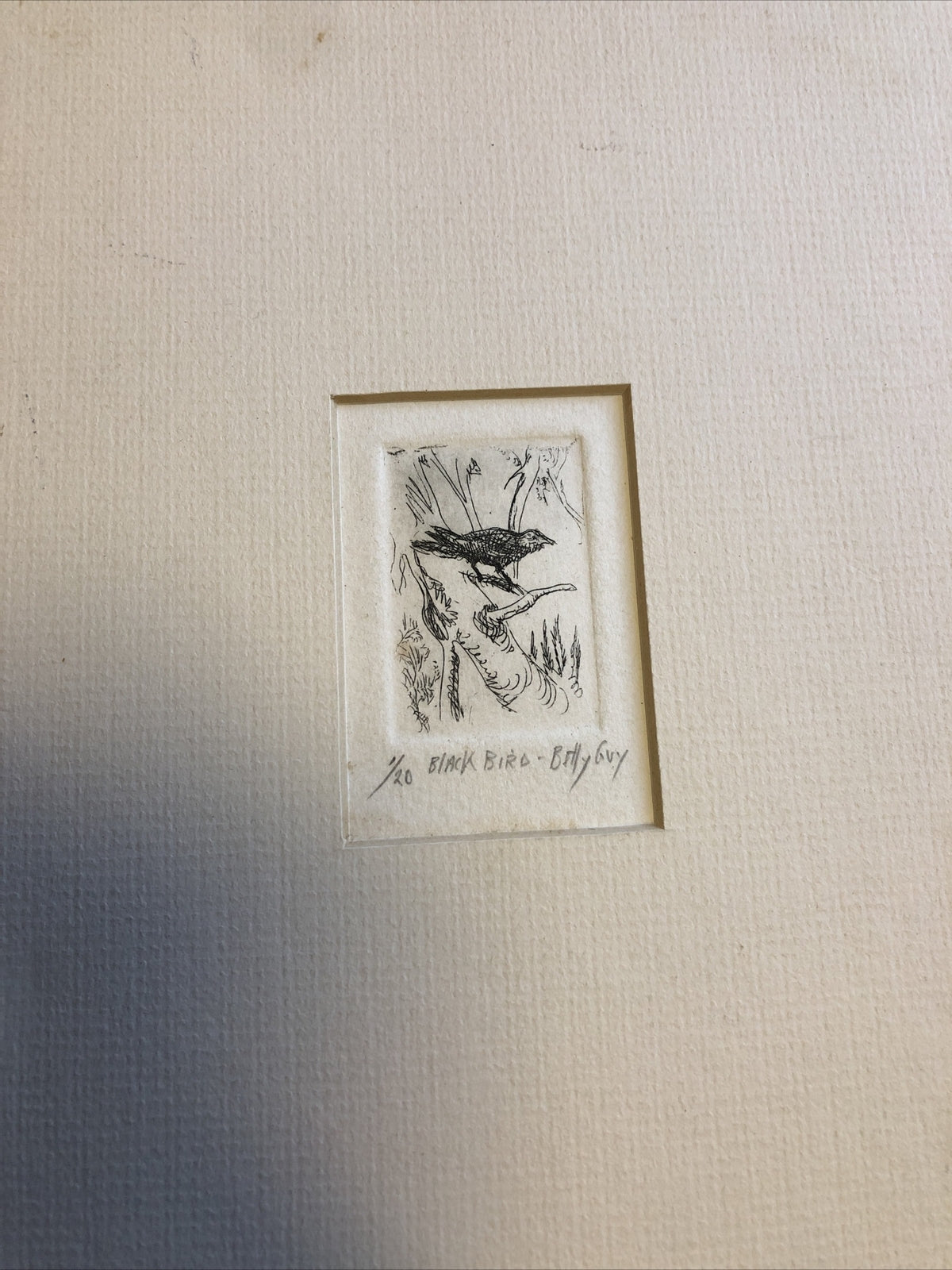 Lot Of 3 Original Betty Guy Personalized Art Pieces SIGNED1