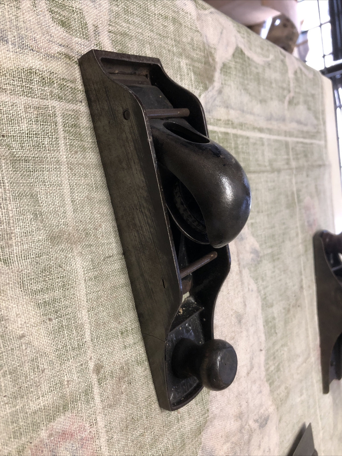 Vintage Stanley 130 Skewed Rabbet Block Plane Chopped Mouth W/Severe Crack2
