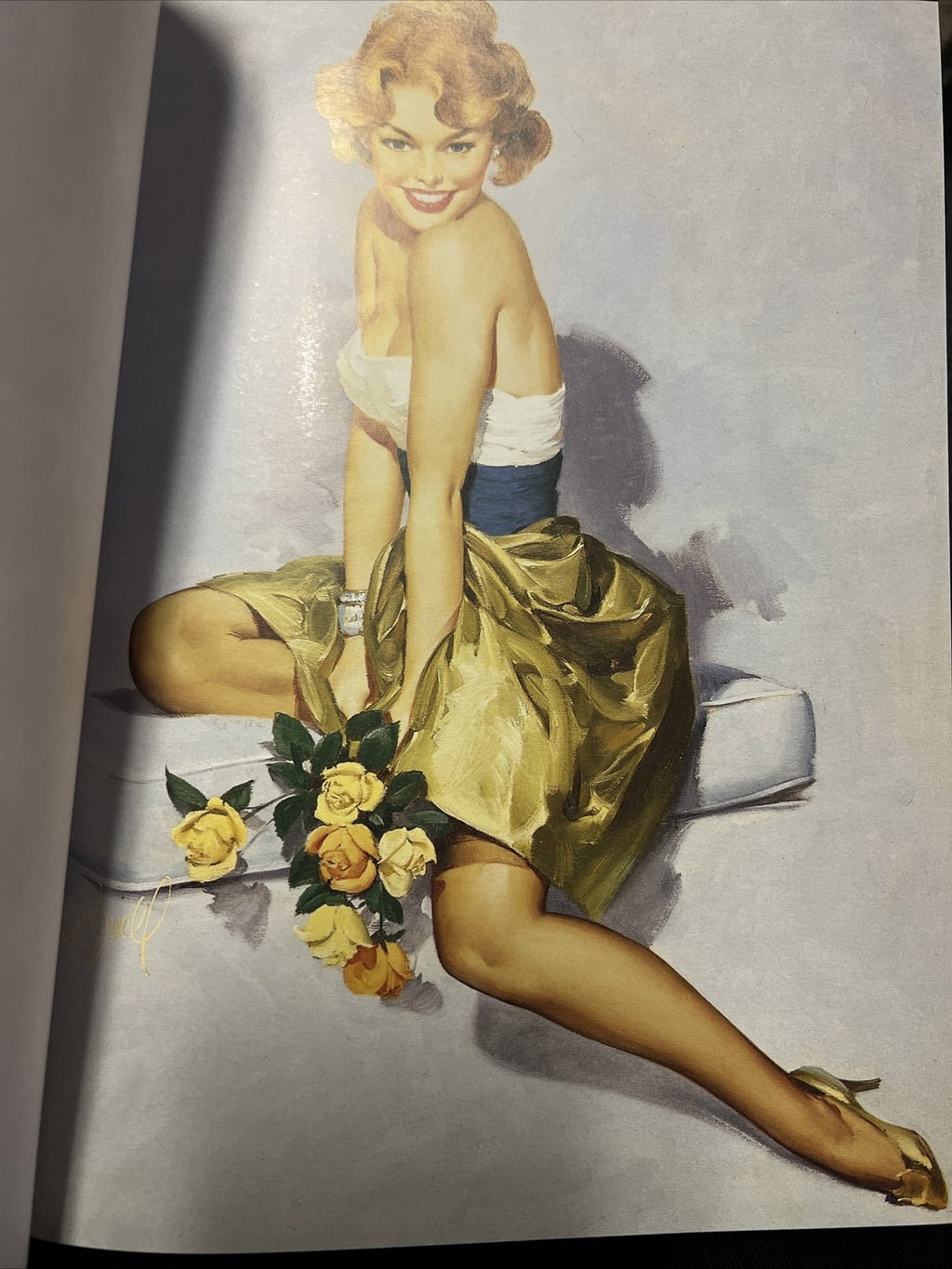 "The Great American Pin-Up" Illustrated History of Pin-Up!  Vintage Book Taschen1