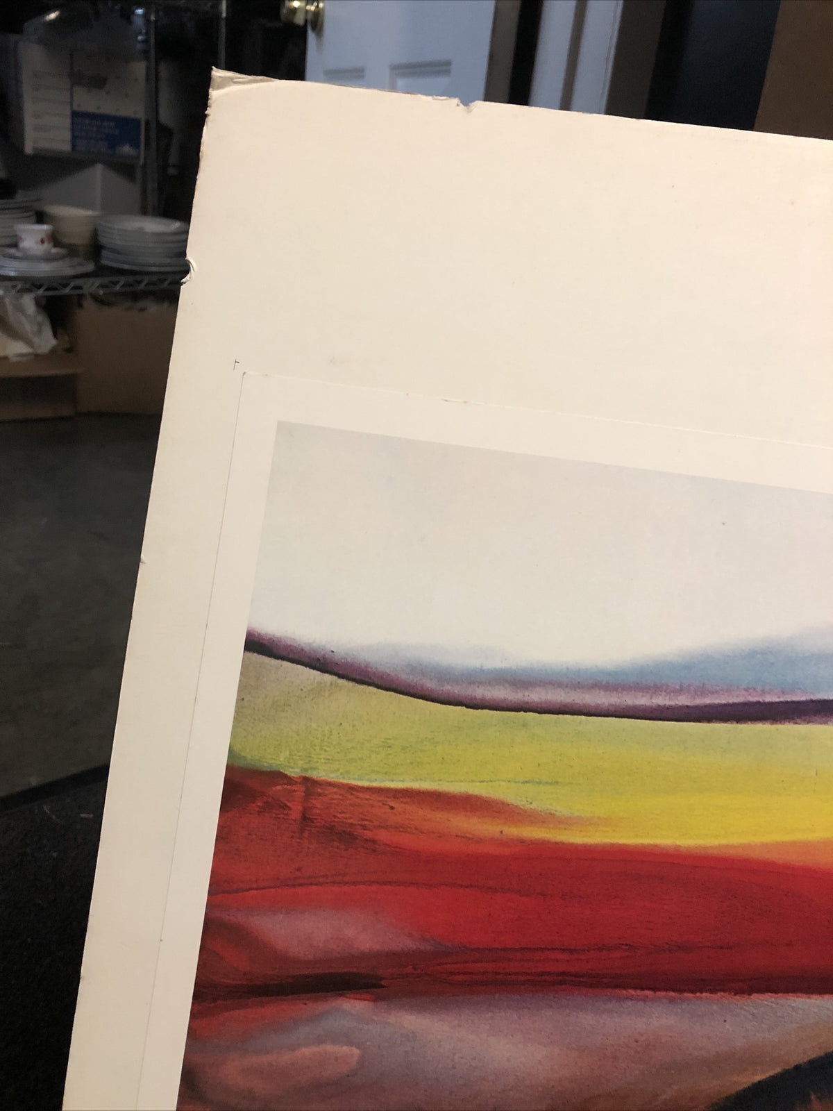 Vintage 1980 Paul Jenkins “Palm Springs Desert Museum” Haddad’s Fine Arts 40x32”6