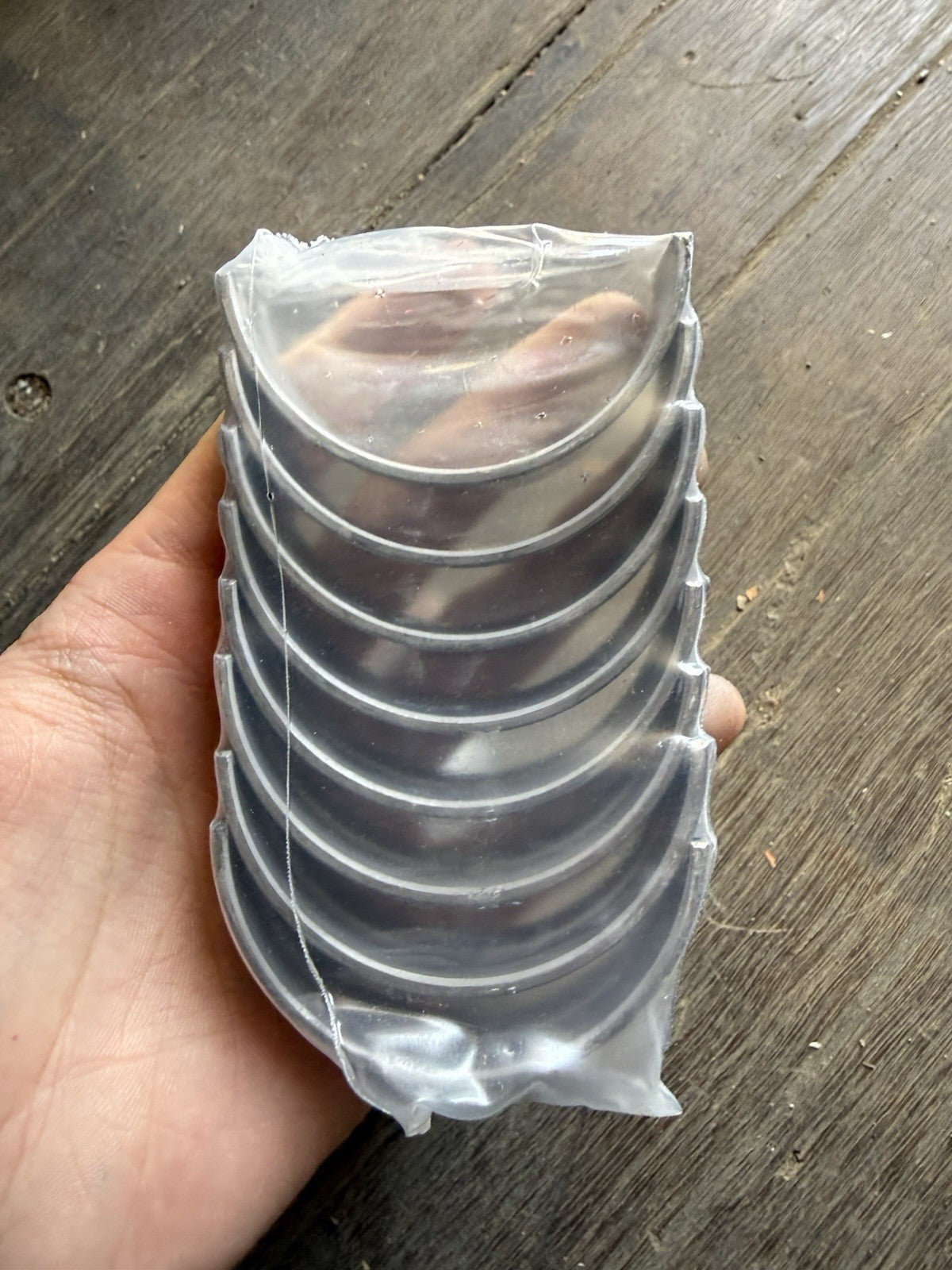 Manley 33429 Plus .001 Small Block Chevy SBC Large Journal Main Bearing Set4