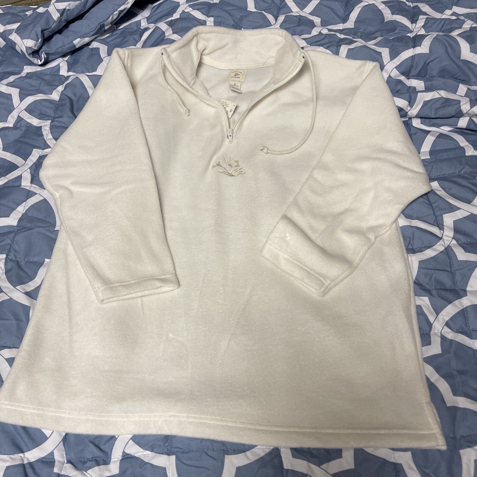 New Vintage Victoria's Secret Country Robe Sweater Oversized Womens Small3