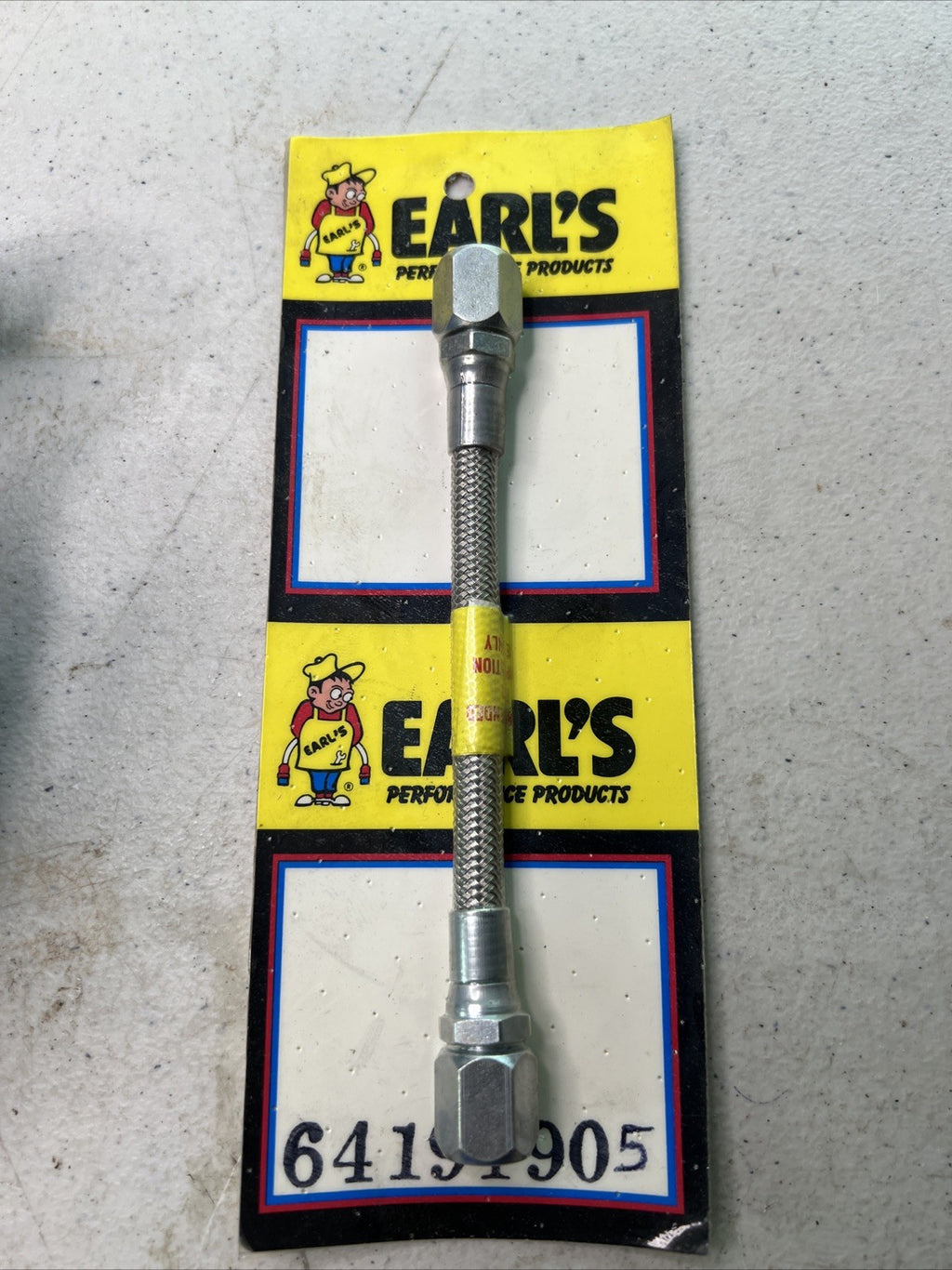 Earls Performance Stainless Braided Brake Line 6”0