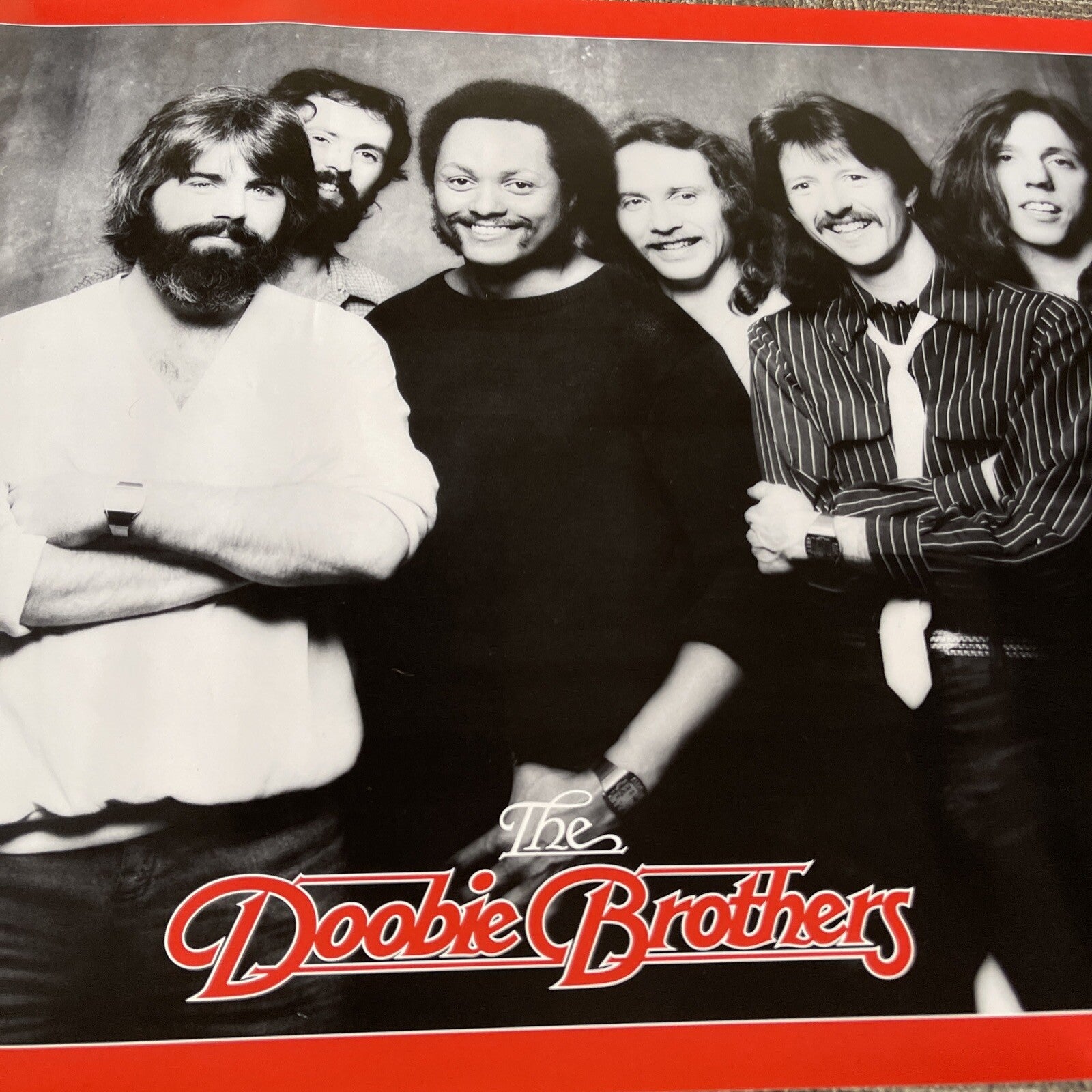 #153 1980 DOOBIE BROTHERS Record Store PROMO POSTER  23” X 35”2