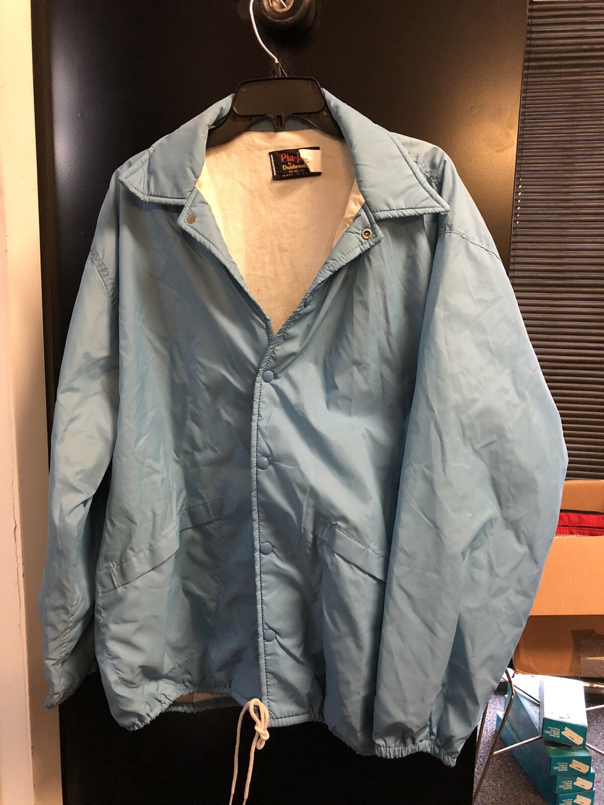 Pla-Jac Dunbrooke 1889-1989 South Dakota Windbreaker Jacket 48 XL 50 Celebrate2