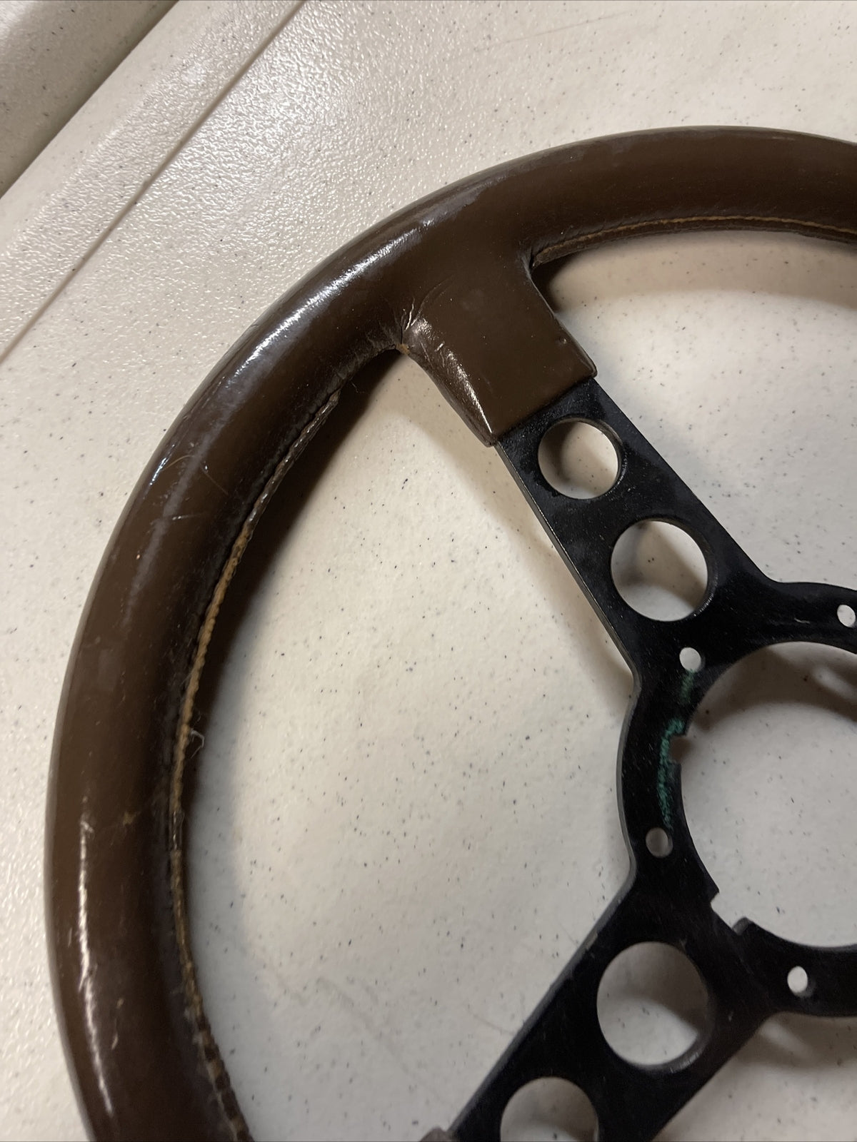 Vintage Early 1970's GTO Steering Wheel 14”9