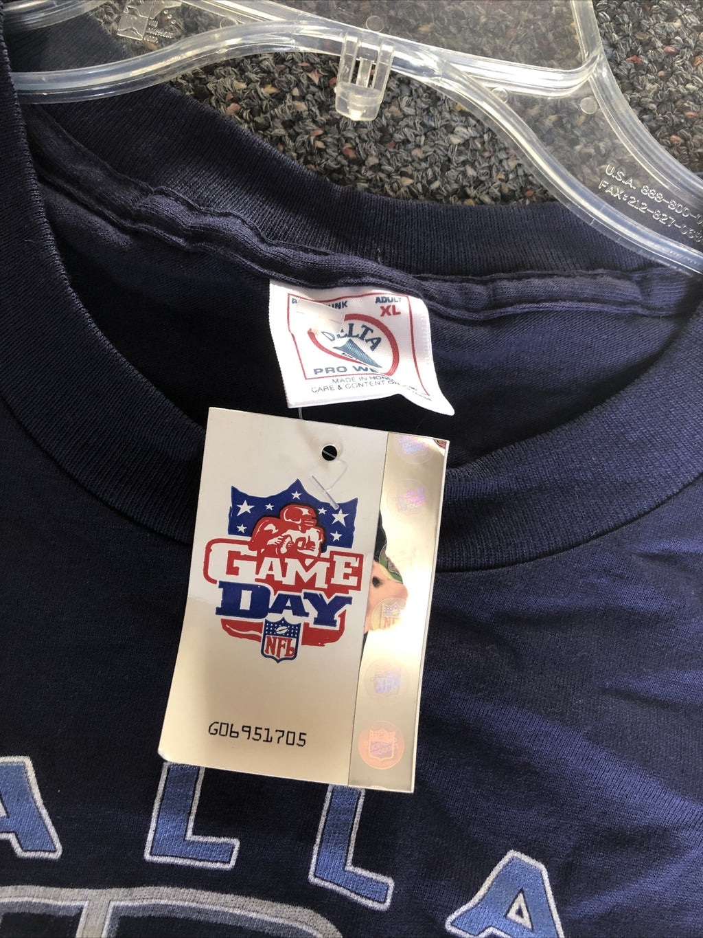 Vintage 90’s NOS NFL Dallas Cowboys “NFC Eastern Division” Size XL2
