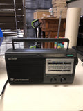 Vintage Sony ICF-34 Portable Radio 4 Band AM/FM/Weather/TV Tested & Working0
