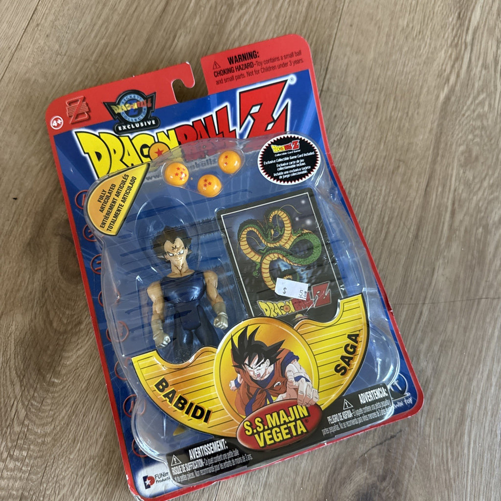 DRAGONBALL Z BABIDI SAGA MAJIN VEGETA  BLACK HAIR 2