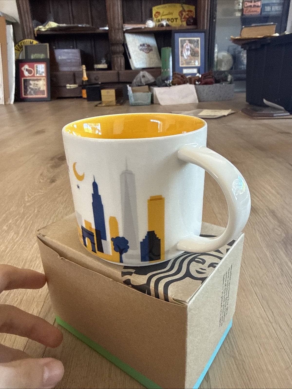 Starbucks New York, NY You Are Here Collectors Coffee Tea Mug New With Box 2