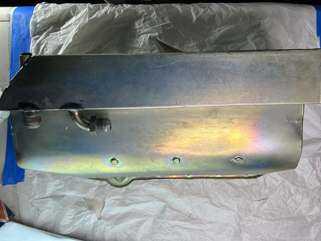 Canton Custom Aluminum Oil Pan 1217 Special Baffled Drag Road Race 9.5qt0