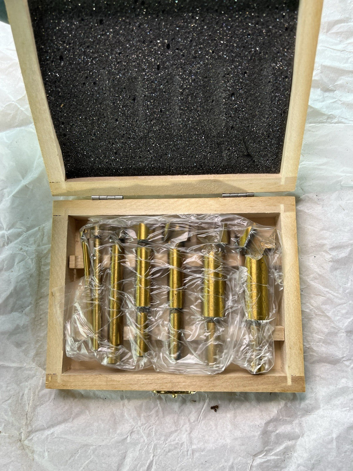 Drill Master 7pcs Titanium Nitride Coated Forstener Bit Set2
