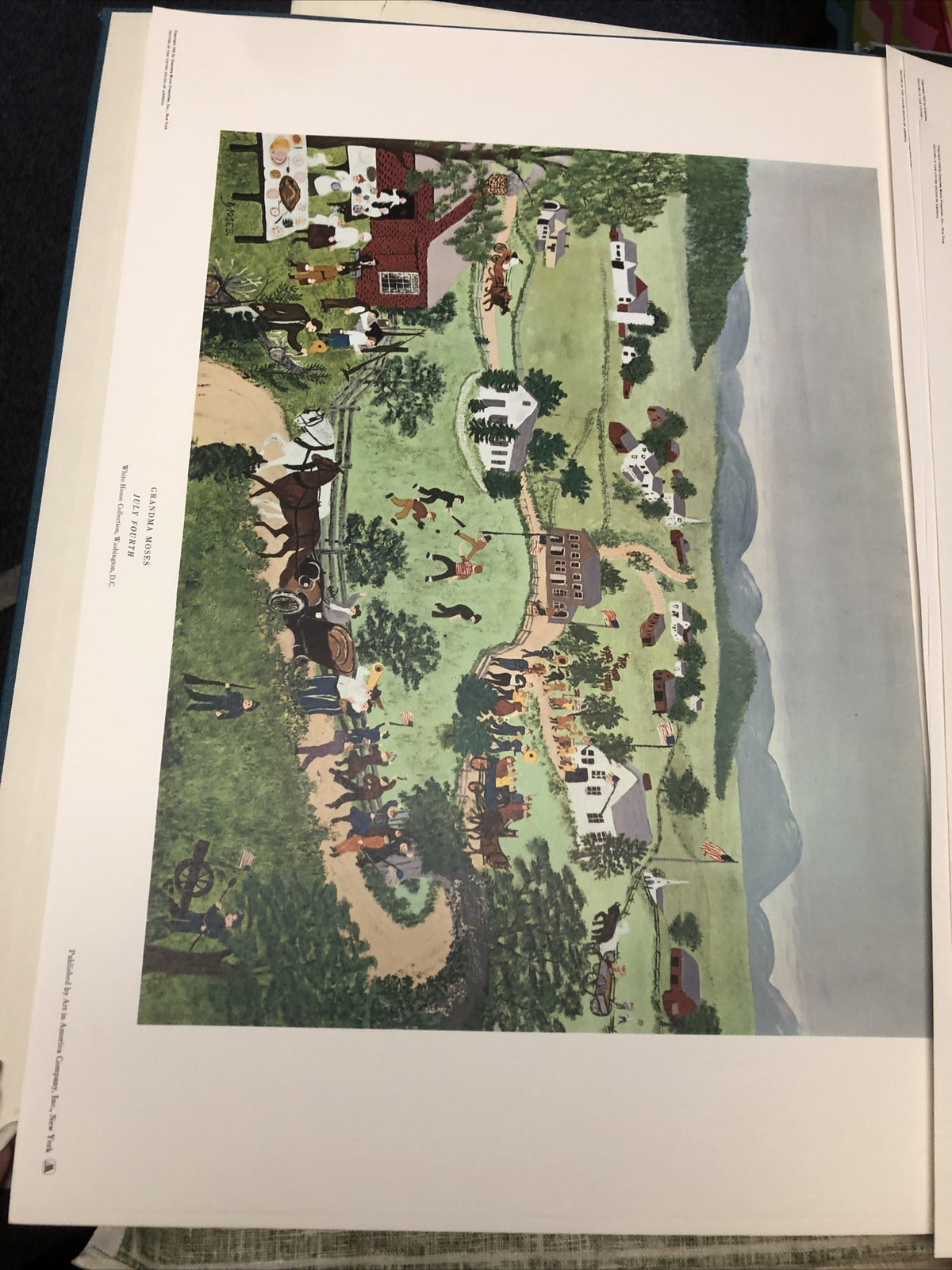 Vintage Grandma Moses Prints Set of 8 Portfolio John Canady 1950's6