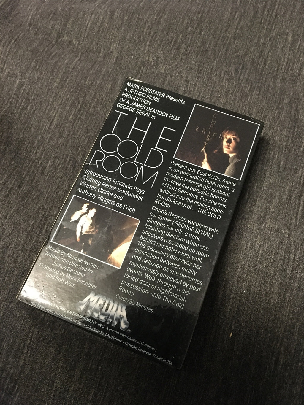 Vintage The Cold Room George Segal Beta Not Vhs 1984 Media English2