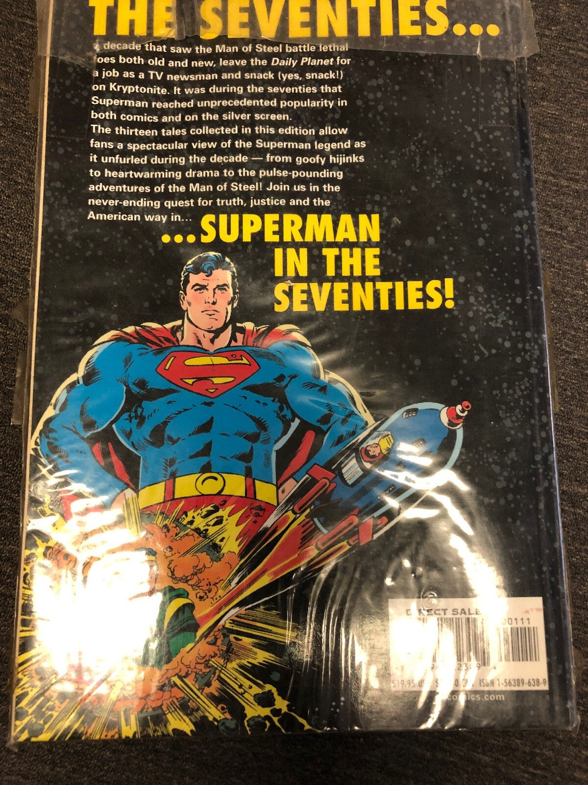 DC Comic Book Trade Paper Back Superman in the Seventies HQ Copy 1st Printing2