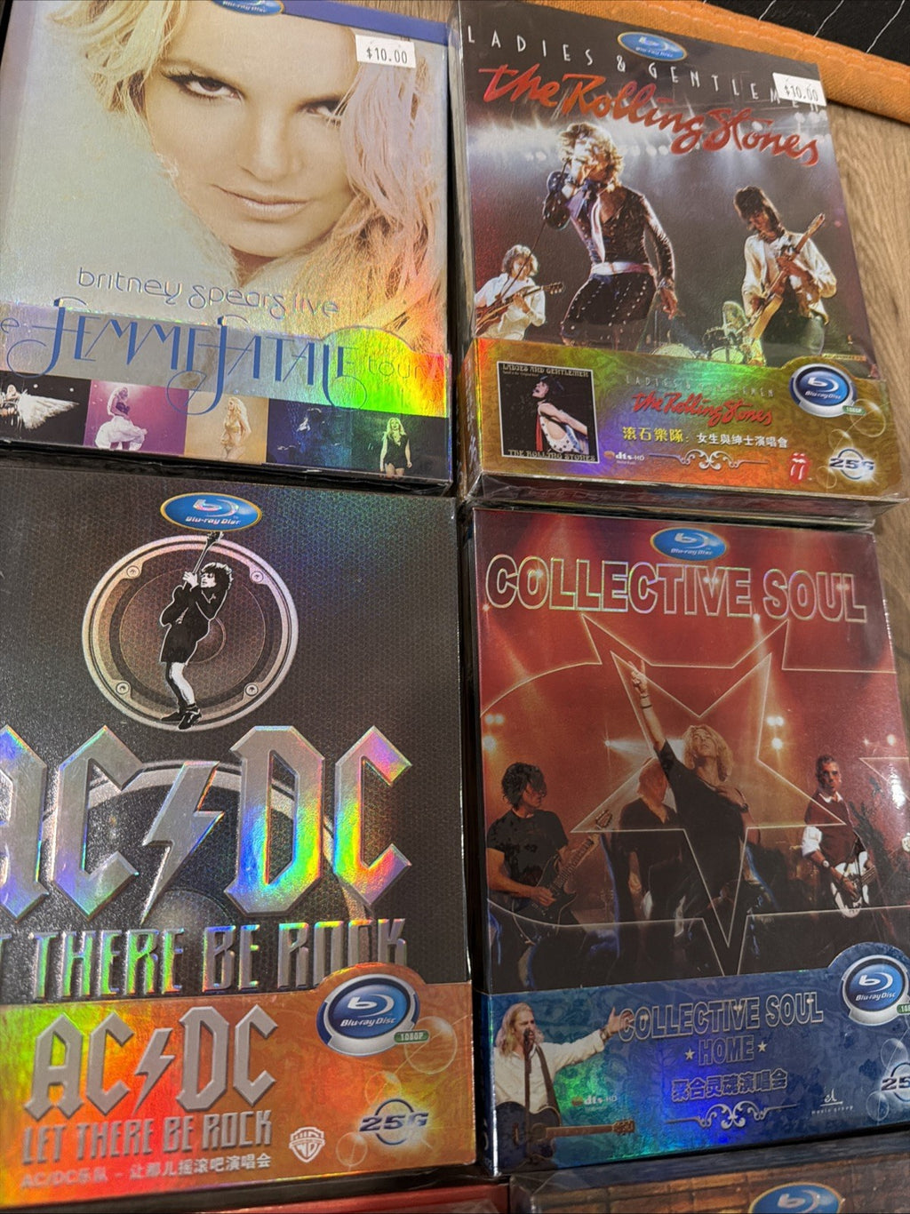 Sealed Rare OOP Music Blue Ray Lot Of 27 Chinese First Editions True HD3