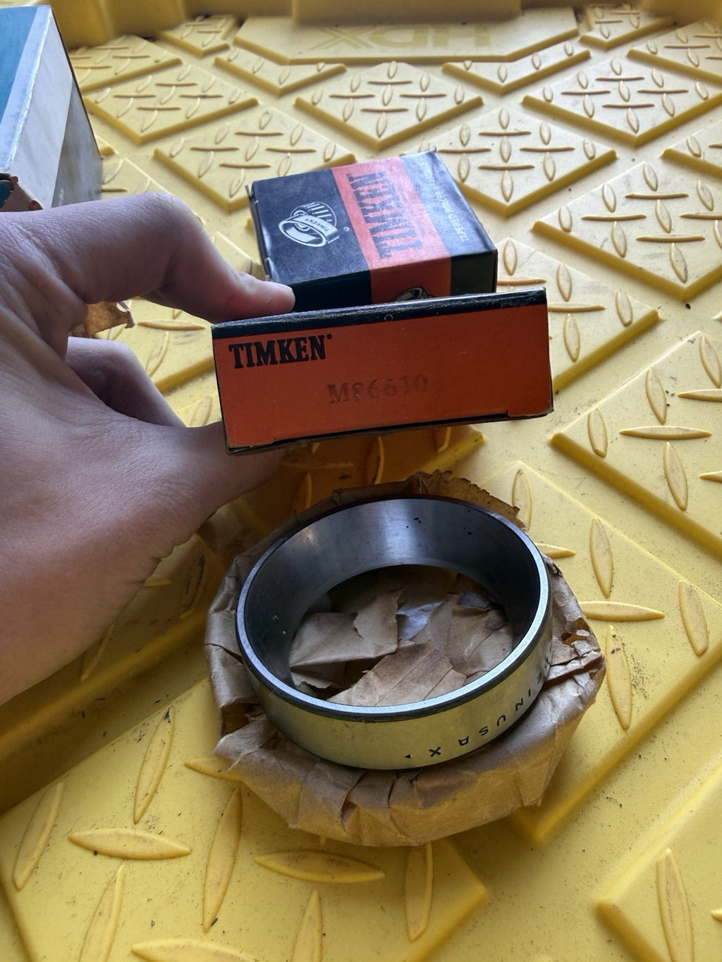 Timken M86610 Tapered Roller Bearing Cup Outer Race New Made In USA0