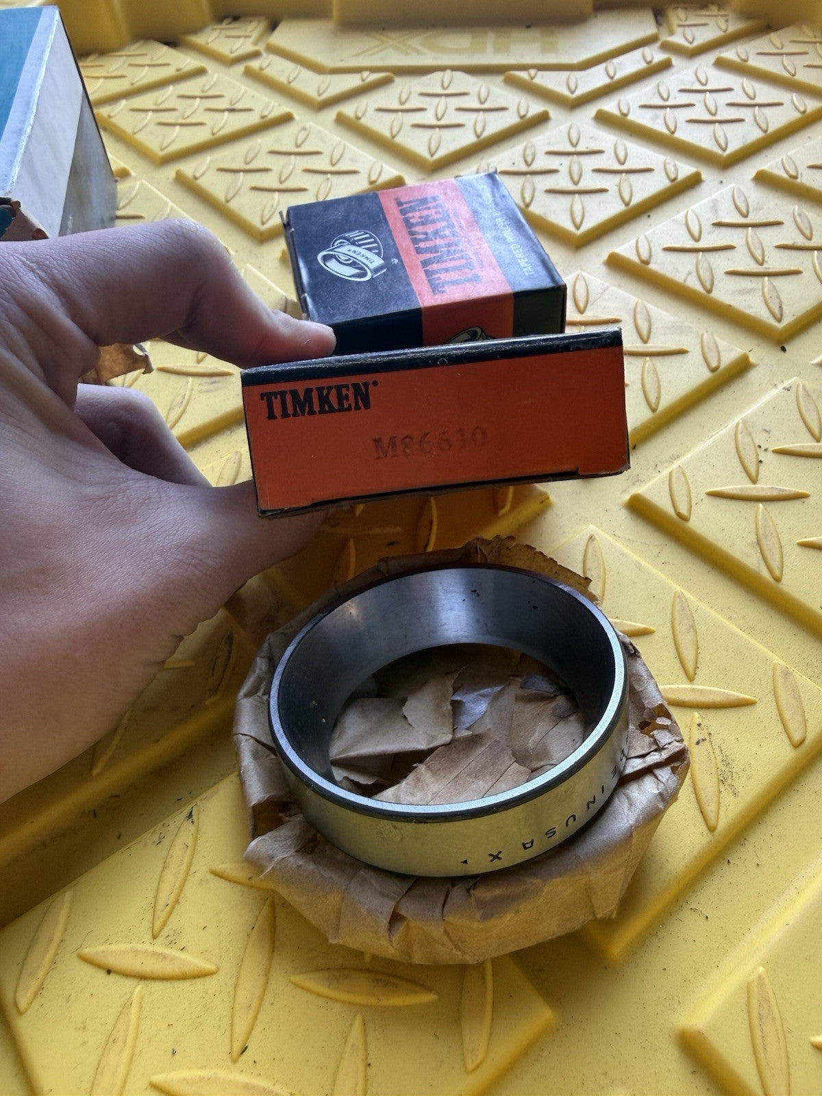 Timken M86610 Tapered Roller Bearing Cup Outer Race New Made In USA0