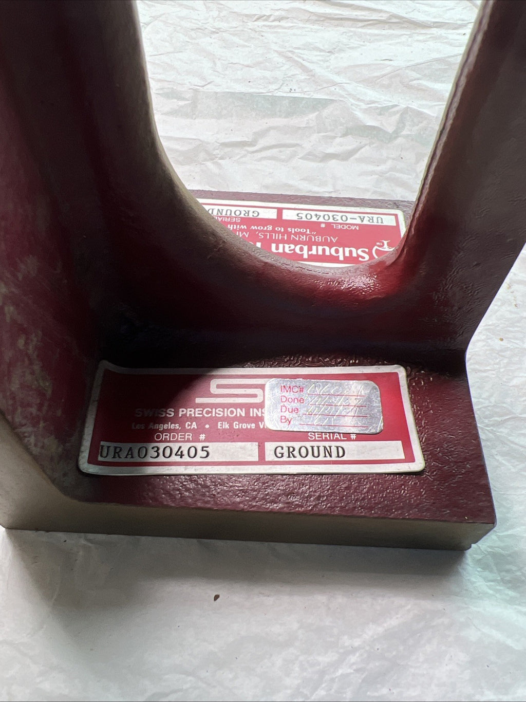 Suburban Tool URA-030405 Precision Ground Angle Plate Square – Made in USA2