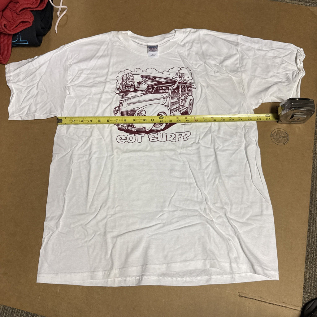 Vintage 1970-80s New XL Got Surf? Woody Car Beach Hot Rod Gildan Heavy Cotton4