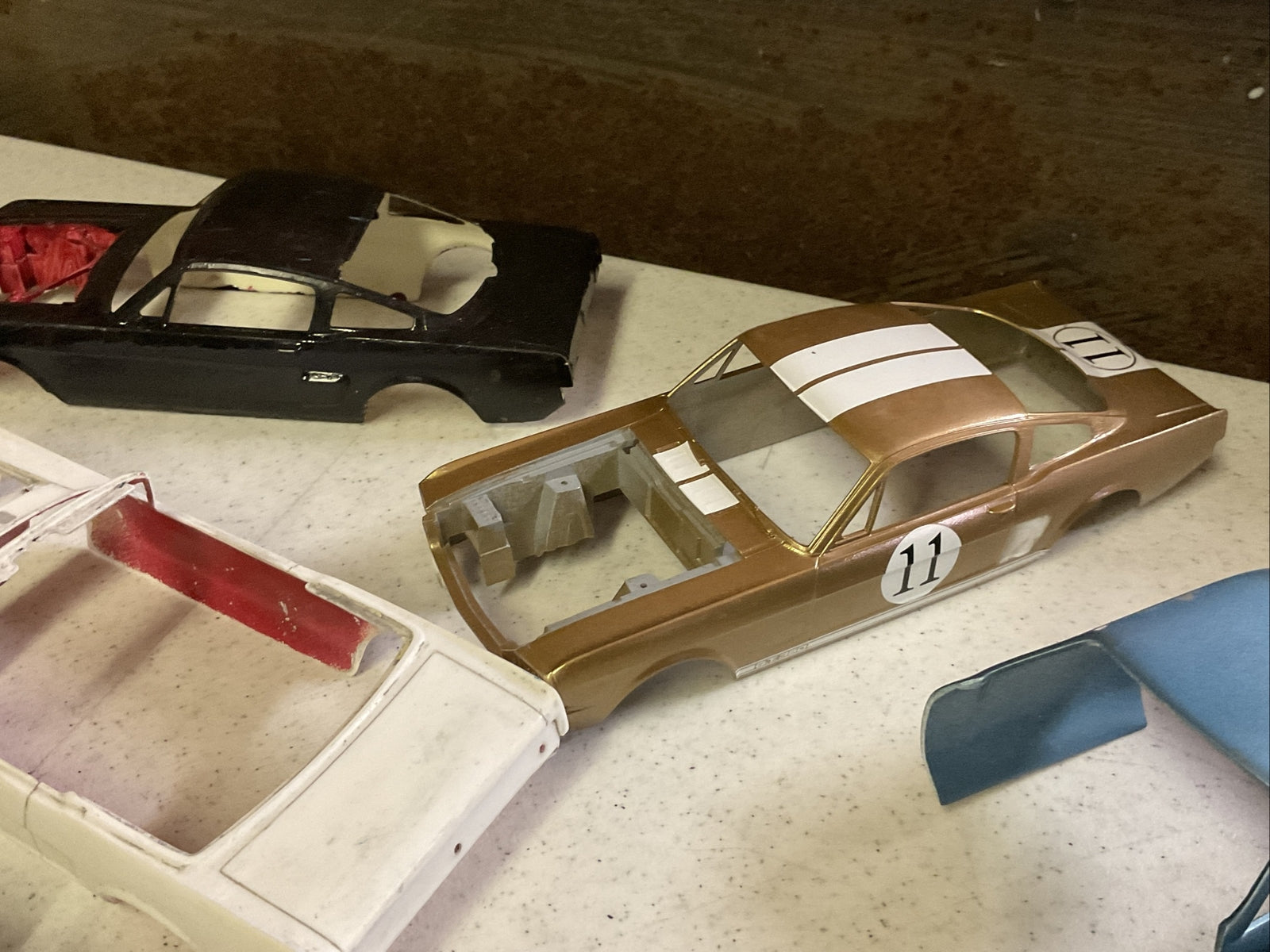 Vintage Car Model Junkyard  /restoration project Body Lot6