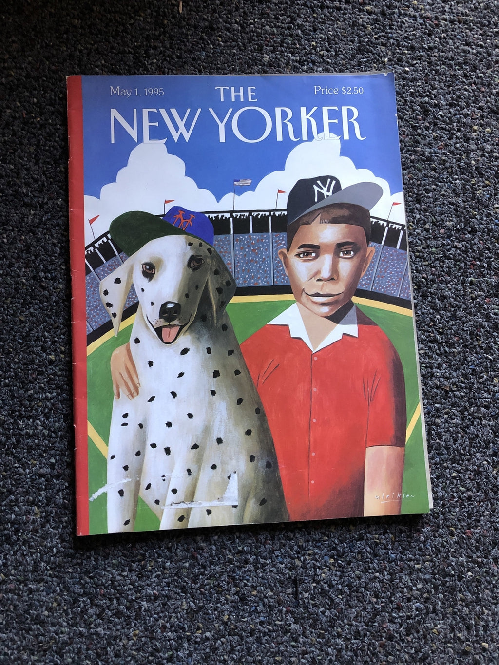 1995 MAY 1 THE NEW YORKER MAGAZINE - ILLUSTRATED COVER - NY0