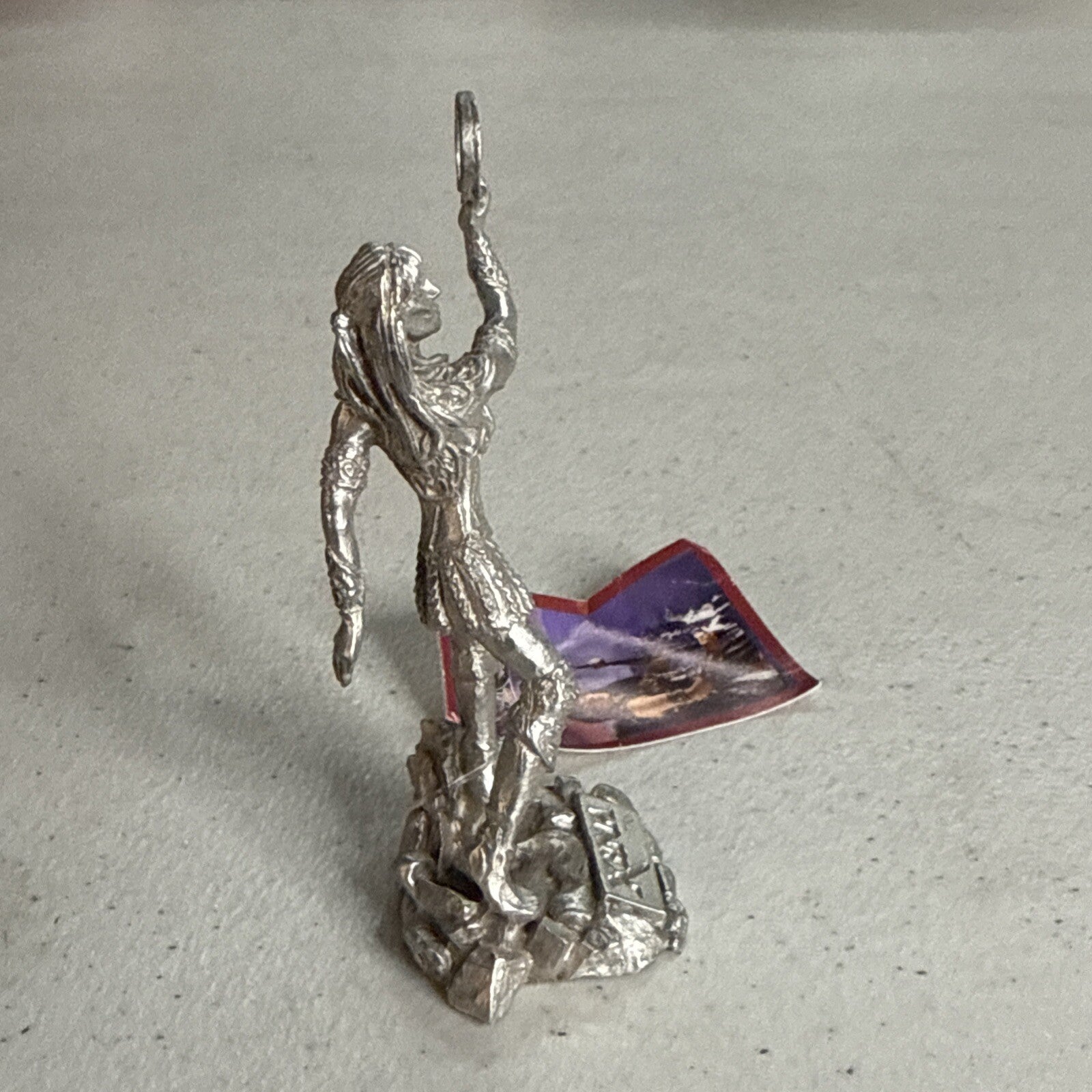 Xena Warrior Princess Pewter Statue Figure Figurine 3.5" Comstock Creations2