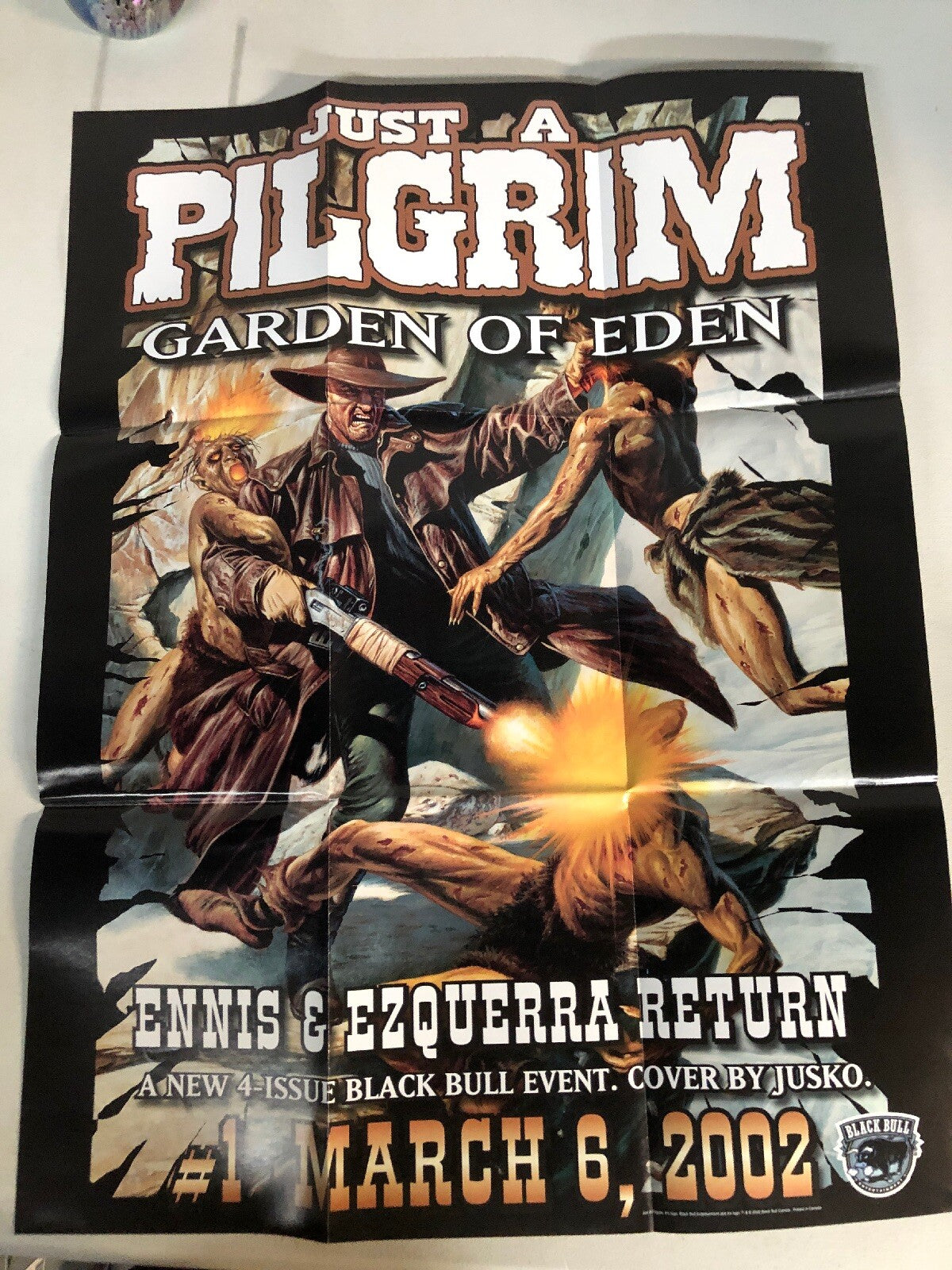 Just A PILGRIM & Garden of Eden TWO PROMO POSTERs 19x25" NEW PAIR 20020