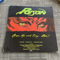 Poison Original 1988record Store Promo Poster Display 24” Open Up And Say Ahh0