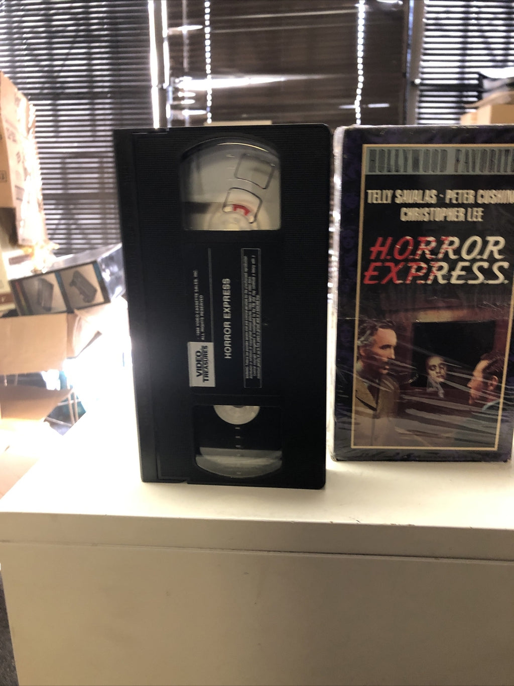 Cult Film B List Horror Express VHS 1972 Extremely Rare Thriller Shaka her Flick3