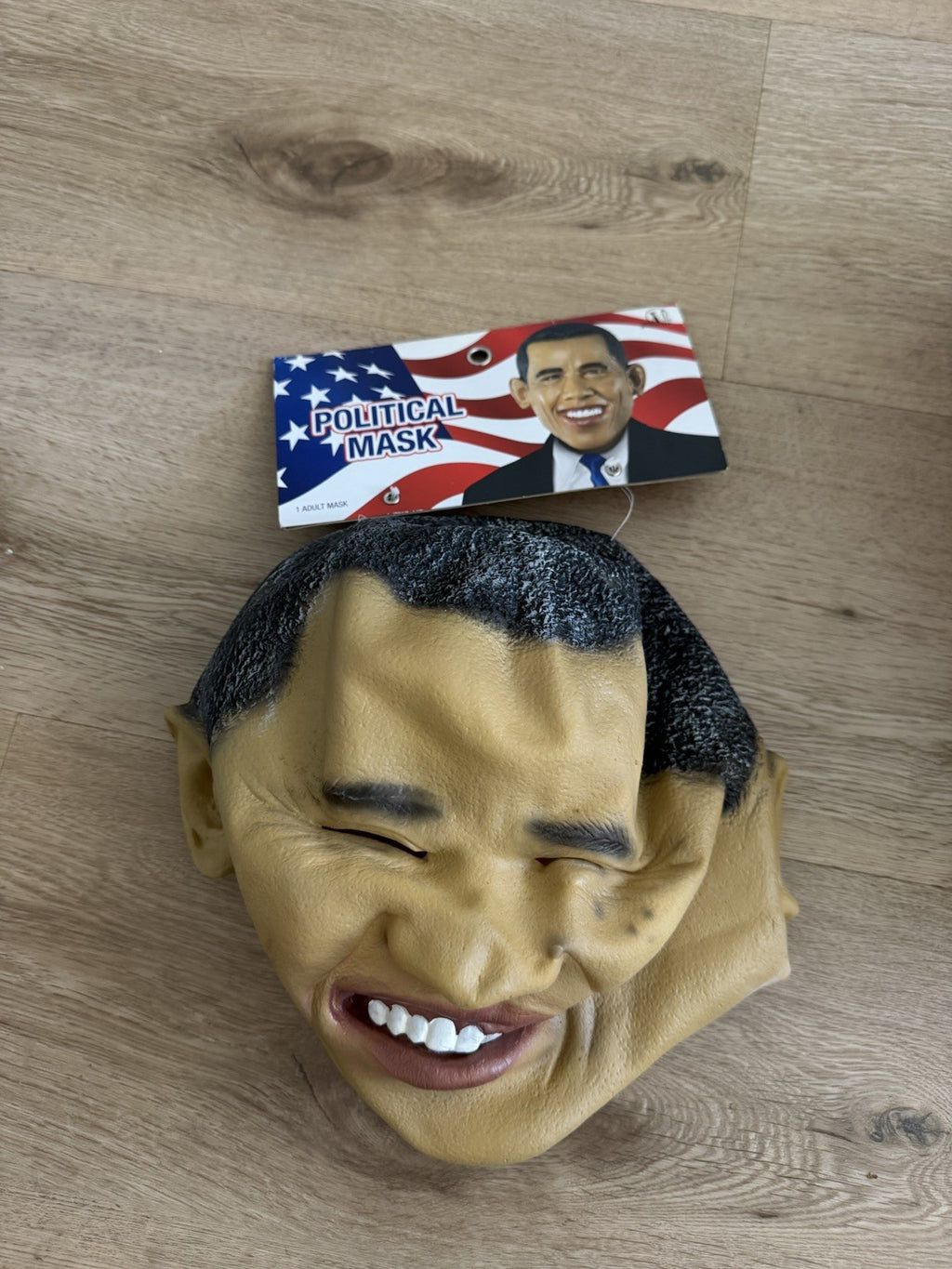 NWT Seasonal Visions Political Mask President  Barack Obama3
